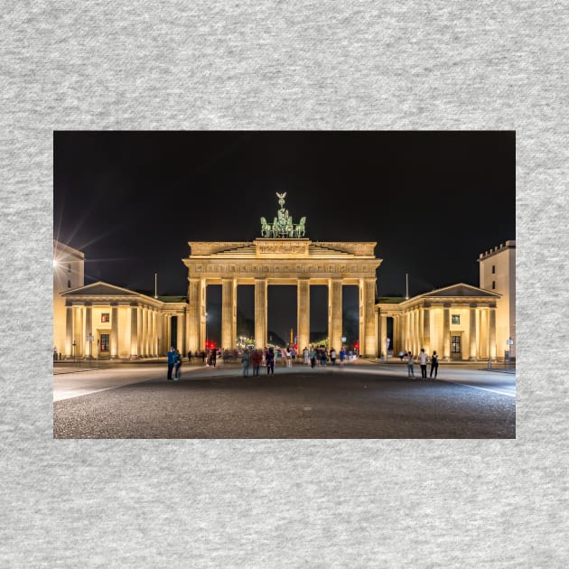 The Brandenburg Gate at Night - Berlin, Germany by holgermader